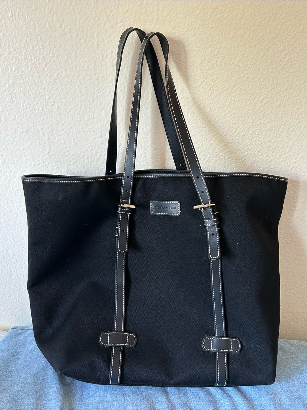 Dooney & Bourke Black Canvas Tote